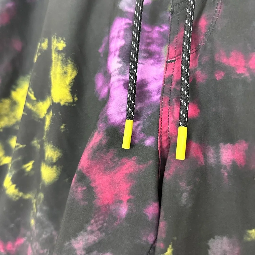 Legends Luka Shorts Multicolor Tie Dye Lined Drawstring Athletic Workout Mens L